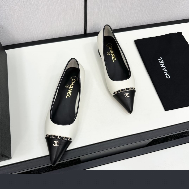 Ch*el flat shoes